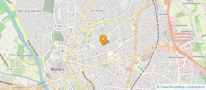 localisation de l'entreprise MADAME LENA SCOTTO D APOLLONIA à BEZIERS