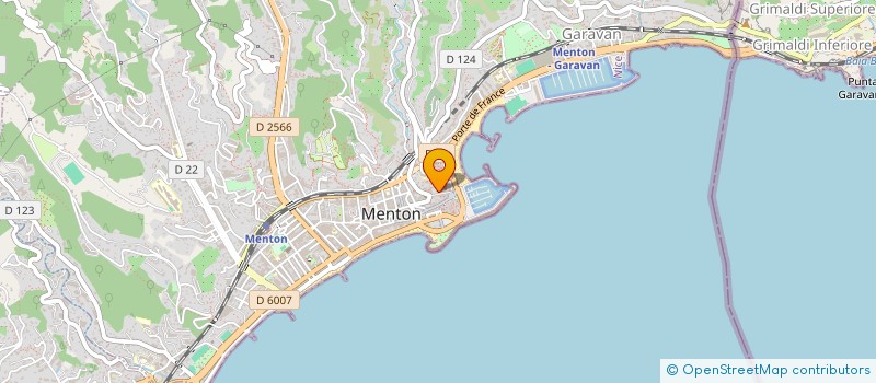 localisation de l'entreprise MADAME LENA SIEGEMUNG  MENTON