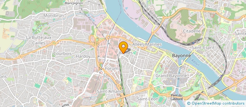 localisation de l'entreprise MADAME LENA TANDIANG à BAYONNE