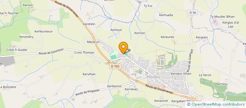 localisation de l'entreprise MADAME LENA TANGUY  PLONEIS