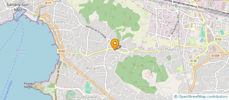 localisation de l'entreprise MADAME LENA TARANNE à SIX-FOURS-LES-PLAGES