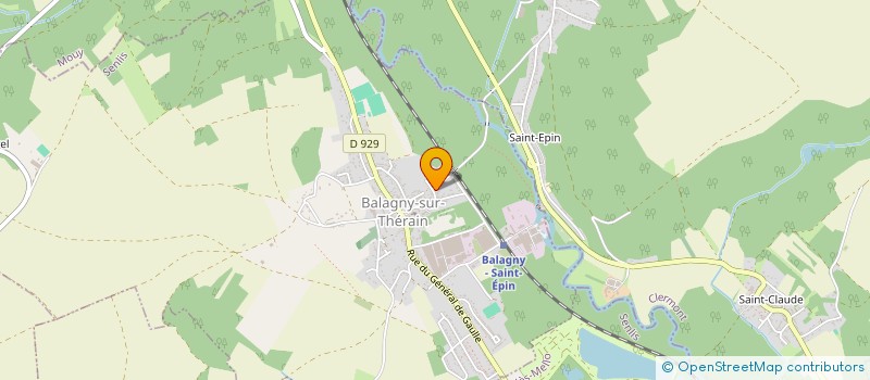 localisation de l'entreprise MADAME LENA TORRES à BALAGNY-SUR-THERAIN