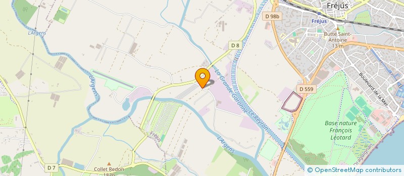 localisation de l'entreprise MADAME LENA TOURAINNE à FREJUS