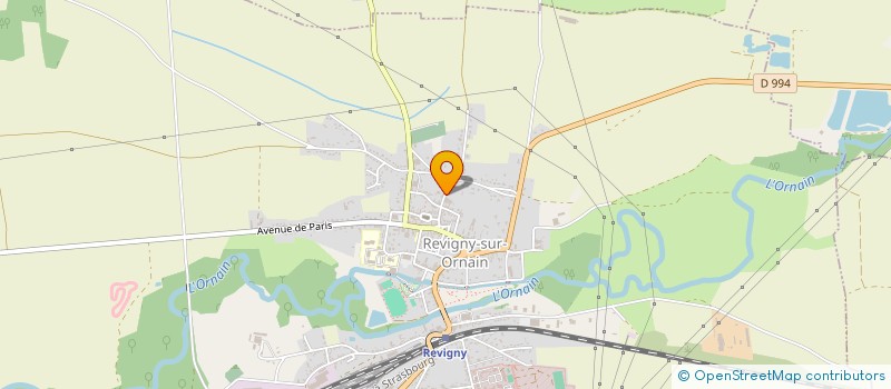 localisation de l'entreprise MADAME LENA VALENTINI  REVIGNY-SUR-ORNAIN