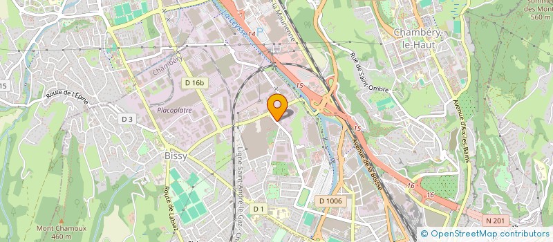 localisation de l'entreprise MADAME LENA VANDURME  CHAMBERY