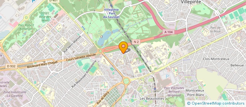 localisation de l'entreprise MADAME LENA VASANTHAKUMAR à AULNAY-SOUS-BOIS
