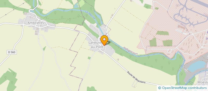 localisation de l'entreprise MADAME LENA VAUCOULEUR  LANEUVILLE-AU-PONT