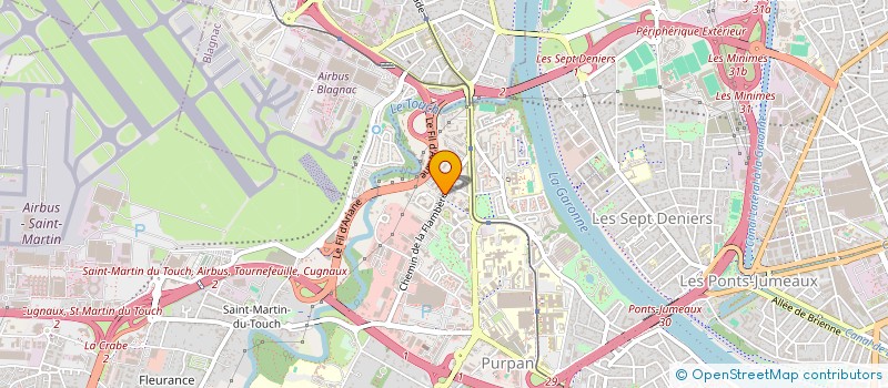 localisation de l'entreprise MADAME LENA VERGNES à TOULOUSE