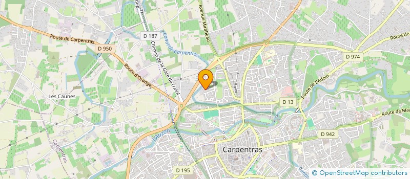 localisation de l'entreprise MADAME LENA VIGNE  CARPENTRAS