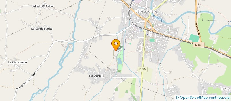 localisation de l'entreprise MADAME LENA VIGNON  LABRUGUIERE