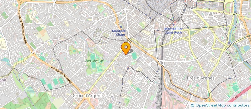 localisation de l'entreprise MADAME LENA VIGOUROUX à MONTPELLIER