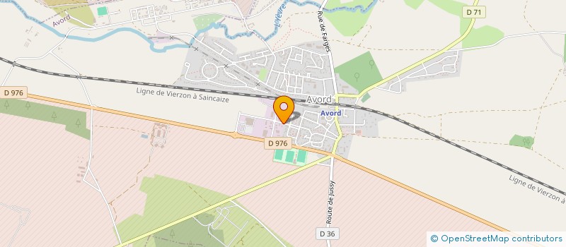 localisation de l'entreprise MADAME LENA VINCENT  AVORD