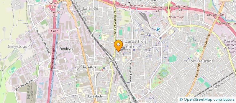 localisation de l'entreprise MADAME LENA VOYE  TOULOUSE