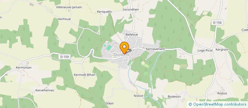 localisation de l'entreprise MADAME LENAIC CHARBONNEL  QUISTINIC