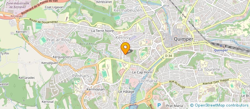 localisation de l'entreprise MADAME LENAIC GHEYSENS  PLEYBEN