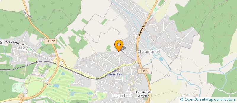 localisation de l'entreprise MADAME LENAIC VAQUERO  LUZARCHES