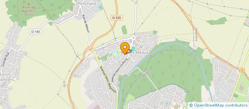 localisation de l'entreprise MADAME LENAIG CHEVREUIL  CREGY-LES-MEAUX