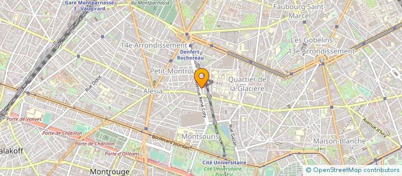 localisation de l'entreprise MADAME LENAIG DESGARDIN à PARIS