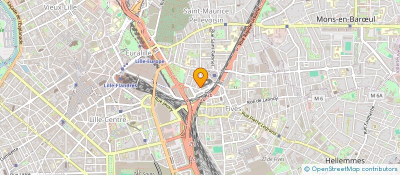 localisation de l'entreprise MADAME LENAIG GOASDOUE à LILLE