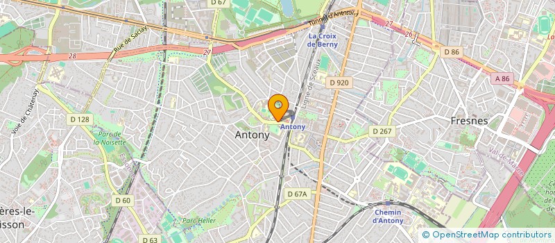 localisation de l'entreprise MADAME LENAIG KERJEAN  ANTONY