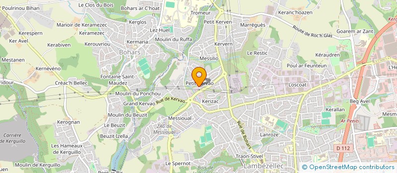 localisation de l'entreprise MADAME LENAIG LE BOUDER à BREST