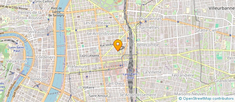 localisation de l'entreprise MADAME LENAIG MARTIN  LYON