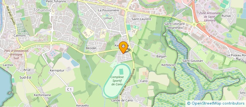 localisation de l'entreprise MADAME LENAIG ROBINAULT  SENE