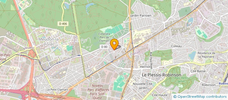 localisation de l'entreprise MADAME LENIA FERREIRA RAMALHO à CLAMART