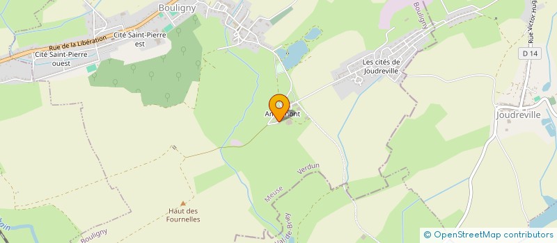 localisation de l'entreprise MADAME LENKA HAMAJOVA à BOULIGNY