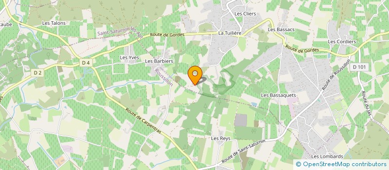 localisation de l'entreprise MADAME LENKA HORNAKOVA à SAINT-SATURNIN-LES-APT