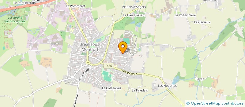 localisation de l'entreprise MADAME LENKA ROGER  MORDELLES