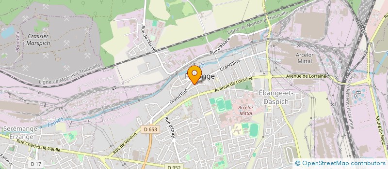 localisation de l'entreprise MADAME LENNIE CALDAROLA  FLORANGE