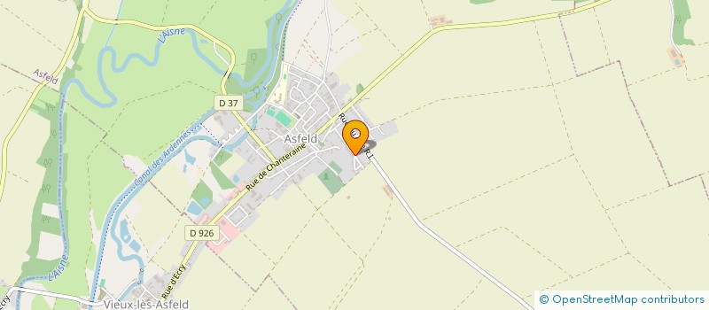 localisation de l'entreprise MADAME LENNIE COSSART  ASFELD