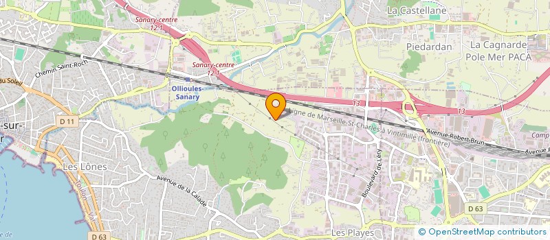 localisation de l'entreprise MADAME LENNY HUG  SIX-FOURS-LES-PLAGES