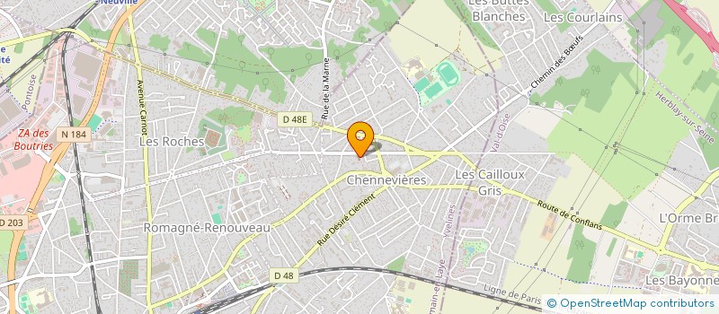 localisation de l'entreprise MADAME LENORA KALICKI  CONFLANS-SAINTE-HONORINE