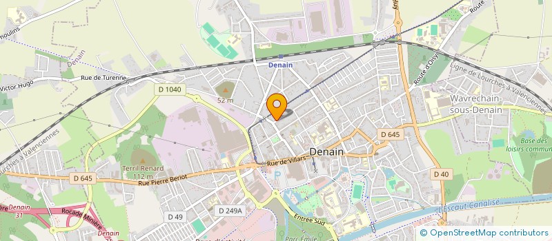 localisation de l'entreprise MADAME LENUTA FLORICA  DENAIN