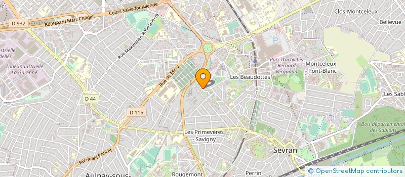 localisation de l'entreprise MADAME LENUTA NEACSU à SEVRAN