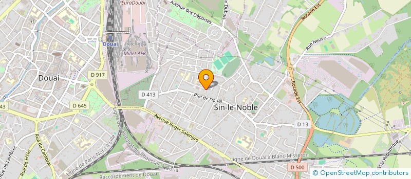 localisation de l'entreprise MADAME LEO COLIN TRAISSARD  SIN-LE-NOBLE