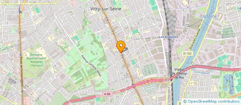 localisation de l'entreprise MADAME LEO COQUIS  VITRY-SUR-SEINE