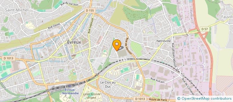 localisation de l'entreprise MADAME LEOCADIE ANIGLE  EVREUX