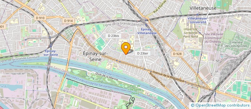 localisation de l'entreprise MADAME LEOCADIE OBA à EPINAY SUR SEINE