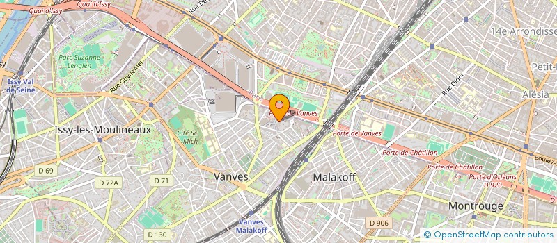 localisation de l'entreprise MADAME LEOCADINE TIENTCHEU à VANVES
