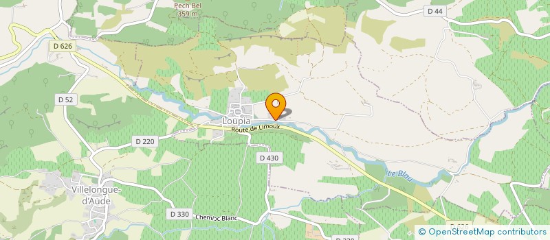 localisation de l'entreprise MADAME LEODIE LETE  LOUPIA