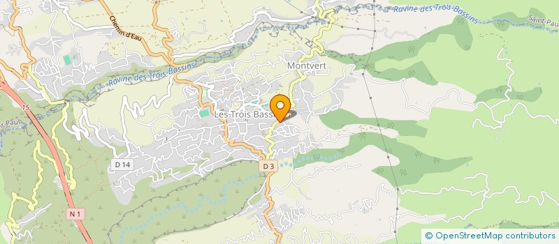 localisation de l'entreprise MADAME LEONA ARISTANGEL  LES TROIS-BASSINS