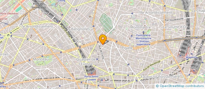 localisation de l'entreprise MADAME LEONA BERNARD  PARIS