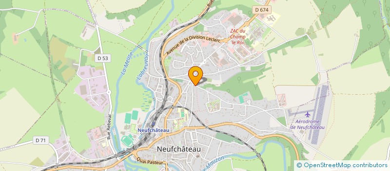 localisation de l'entreprise MADAME LEONA HARMAND  VILLEJUIF