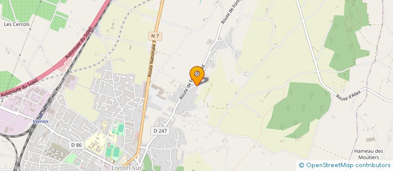 localisation de l'entreprise MADAME LEONA KEBAILI à LIVRON-SUR-DROME