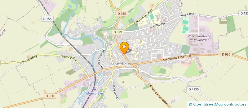 localisation de l'entreprise MADAME LEONA N'NANG MBA à MONTDIDIER