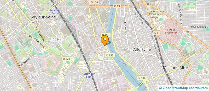 localisation de l'entreprise MADAME LEONA RENARD à VITRY-SUR-SEINE