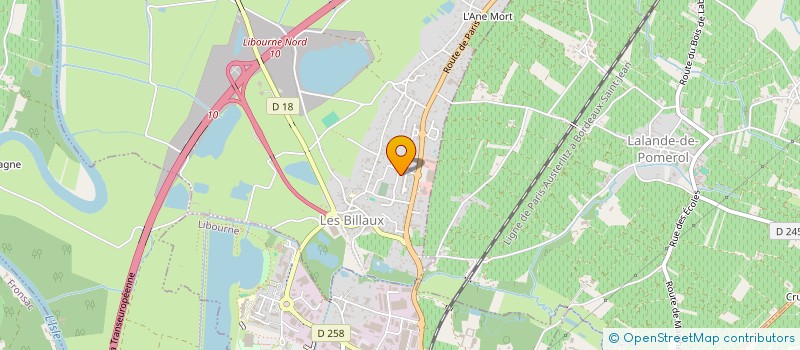 localisation de l'entreprise MADAME LEONA SALMON  LES BILLAUX